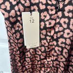 ASOS Club L London leopard pink low back cami sleeveless maxi dress size 12 Photo 5