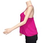 Sézane  Yoran Knit Top, Fuchsia, XL Photo 7