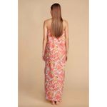 Mikoh  Papio Strapless Maxi Dress Orange Womens Size 2 Medium Photo 2
