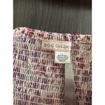 Bog Collective Off Shoulder Floral Jumpsuit Large Flare Cottagecore Artsy‎ Flowy Pink Photo 6