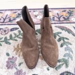 Free People  Womens Boots Size 37 Brown Charm‎ Suede Ankle Western Boho Festival Photo 6