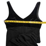 Vtg Niki By Niki Livas Y2K Maxi Evening Dress Sz 8Velvet Top Whimsigoth 90s HOCO Black Photo 6