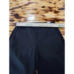Banana Republic ‎ Dress Pants Logan Curvy Fit Women Size 2 Black Polyester Blend Photo 2
