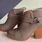 Rag and Bone Grey/Taupe Harrow Stacked-Heel Ankle Boot, Sz 7.5-8, EUC Photo 1