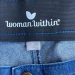 Woman Within  Classic Blue Jeans size 18W Photo 2
