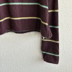 Free People Make You Mine Striped Crop 90’s Oversized M Photo 8