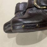 MIA brown wooden clog shoes platform 9 Photo 13