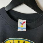 Vintage 90s A Tour of Germany Europe T Shirt Black Large L USA Graphic Tee Solid Photo 5