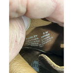 Steve Madden Womans Parley Ankle Combat Boots 8 M Brown Lace Up Photo 6