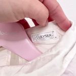 Lilysilk Women's Stand Collar Long Sleeves Silk Blouse Ivory White Size XS Photo 4