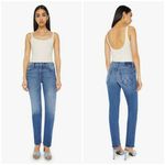 💕MOTHER SUPERIOR💕 The Hiker Skimp Jeans ~ Dream Team Button Fly 31 NWT Blue Photo 1