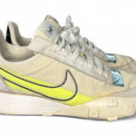 Nike Waffle Racer 2X Off-White Women’s 8 | Lime Green Stripe Photo 0
