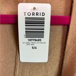 Torrid NWT Camel Tan Front Tie Ultra Soft Kimono Sweater Wrap 5x 6x 28 30 Photo 4