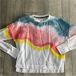 Nike Repel Multicolor Running Windbreaker Pullover Top Size Medium. Photo 3