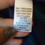 Monteau  blue & teal tie front blouse Photo 3