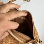Kacaus Cork Crossbody Bag Small Gold Buckle Flap Shoulder Purse Tan Photo 5