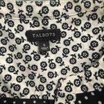 Talbots  Polka Dot Blouse Size Small Sleeveless Top Business Casual Dressy Photo 1