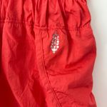 Free People FP Movement The Way Home Shorts Women's Sz Medium Red Activewear Photo 3