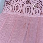 PINK - Victoria's Secret PINK Crochet Skater Dress  Photo 5