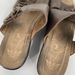 Dansko  Metallic Bronze Flower Leather Sandals Size 38 / 8 Photo 6