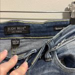 Judy Blue  Light Wash Distressed Hem High Rise Skinny Fit Jeans Size 13/31 Photo 3