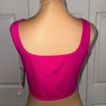 Altar'd State  NWT Pink Corset Top Size XS Hot Pink Photo 2