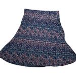 LuLaRoe  Abstract Multicolored A Line Skirt Photo 0