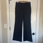 Tory Burch Tory‎ Burch Black Dress Flare Pants Women's 6 Lightweight Luxe Wool Blend FLAW Photo 1