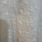 Zara Basic 100% Cotton White Swiss Dot Ruffle Blouse Romantic Cottagecore XL Photo 5