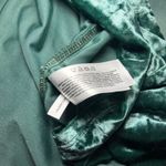 Motherhood Maternity NWT Crushed Velvet Empire Waist Dress Green 3/4 Sleeve SZ M Photo 14