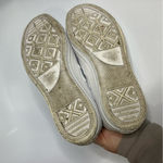 Converse white leather sneakers unisex sizing women’s size 8 men’s size 6 Photo 7