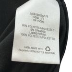 Metaphor  Black Floral 3 Quarter Sleeve Stretch Zip Side Sheath Dress Womens XL Photo 11