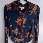Saltwater Luxe Salt water floral shirt Photo 1