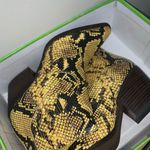 Sam Edelman  Winona Yellow Snakeprint Boots Photo 3