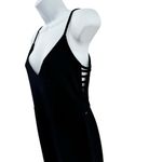 Amanda Uprichard  X REVOLVE‎ Chandon Jumpsuit Black Ponte Medium Cropped Date Photo 2