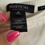 Lafayette 148 Bleecker Pants Jodhpur Cloth Cropped Ankle Pant White Size 16 Photo 5