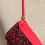 Quintsoul Beastie Girl Triangle Bikini Halter Top Fluorescent Splatter Medium Orange Size undefined Photo 3