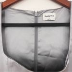 Aritzia Sunday Best Septor Satin Dress Cool Lagoon Grey Photo 7