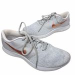Nike Flex Contact Running Shoes Women 8 Gray Swoosh Logo Jogging Sporty Athletic Photo 0