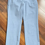 Theory  Tailored Trouser Travel Wool Light Blue Staight Dress Pants Photo 0