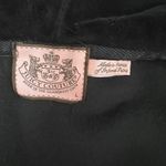 Juicy Couture Vintage  black velour zip up jacket Photo 2