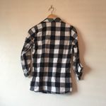 American Rag Black and white checkered top Photo 1