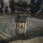 Wild Fable  Women's Medium Wash High Rise Cut-Off Jean Shorts - Size 00 - NWT Photo 2