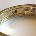 Kenneth Cole Gold Tone Hinged Clamp Classic Bracelet Photo 6