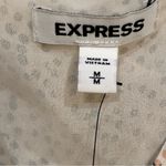 EXPRESS  Ruffle Wrap Cami Blouse Polka Dot M Photo 5