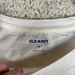 Old Navy Womens XXL Snoopy Peace Sign American Flag Graphic T Shirt White Photo 4