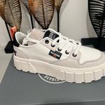 Palladium  White and Black Women's Sneakers size 6 Photo 1