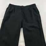 Old Navy Black Linen Blend Wide Leg Lounge Pant M Photo 1