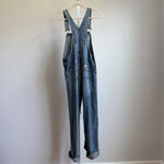 Carmar‎ sz S blue distressed cutout cottagecore Denim Overalls Photo 8