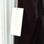 Jenny Yoo  Collection NWT Black Velvet Sullivan Dress Maxi Bridesmaid Gown 4 Photo 10